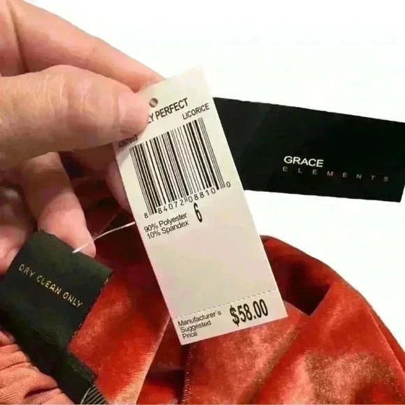 Velvet skirt size 6 - Picture 4 of 4